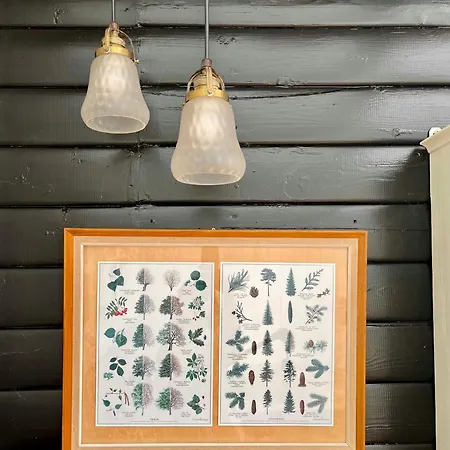 Black Wooden Summerhouse Near Ebeltoft