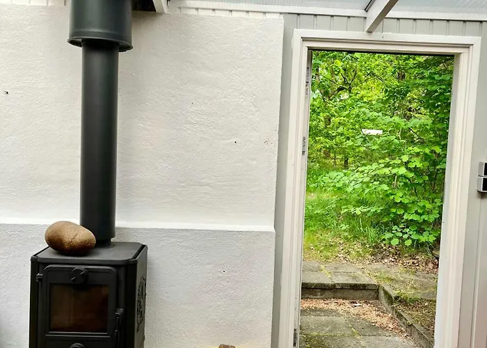 Black Wooden Summerhouse Near Tatil Evi