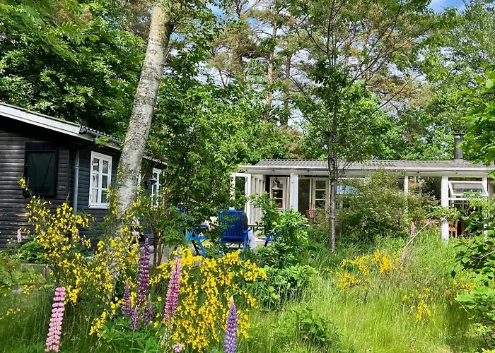 Black Wooden Summerhouse Near Tatil Evi Ebeltoft
