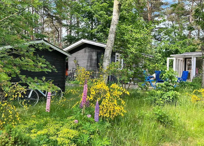 Tatil Evi Black Wooden Summerhouse Near